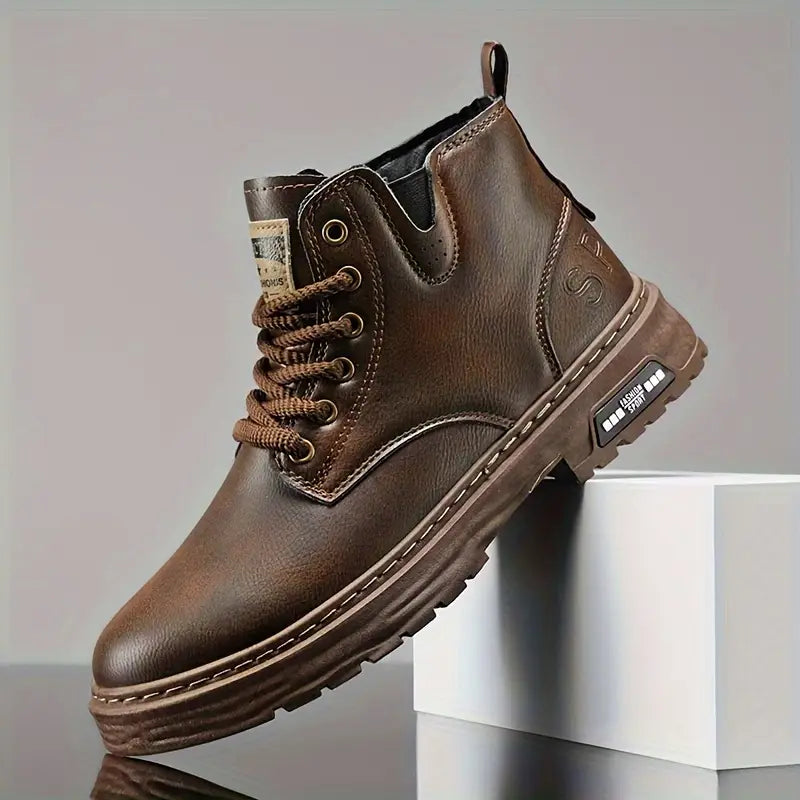 Douglas | Waterproof and Non-Slip Vintage Ankle Boots
