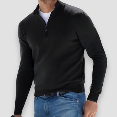 Ernie | Elegant Zip-Up Sweater