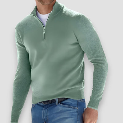 Ernie | Elegant Zip-Up Sweater
