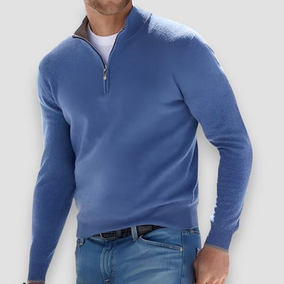 Ernie | Elegant Zip-Up Sweater