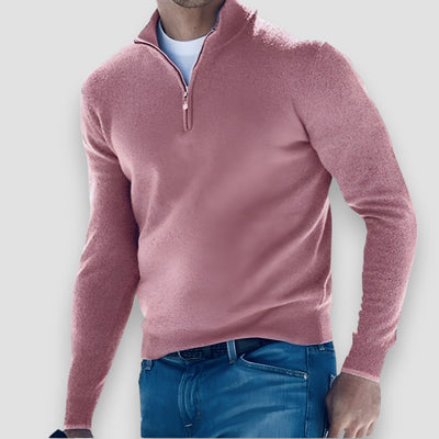 Ernie | Elegant Zip-Up Sweater
