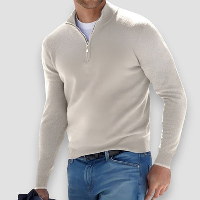 Ernie | Elegant Zip-Up Sweater