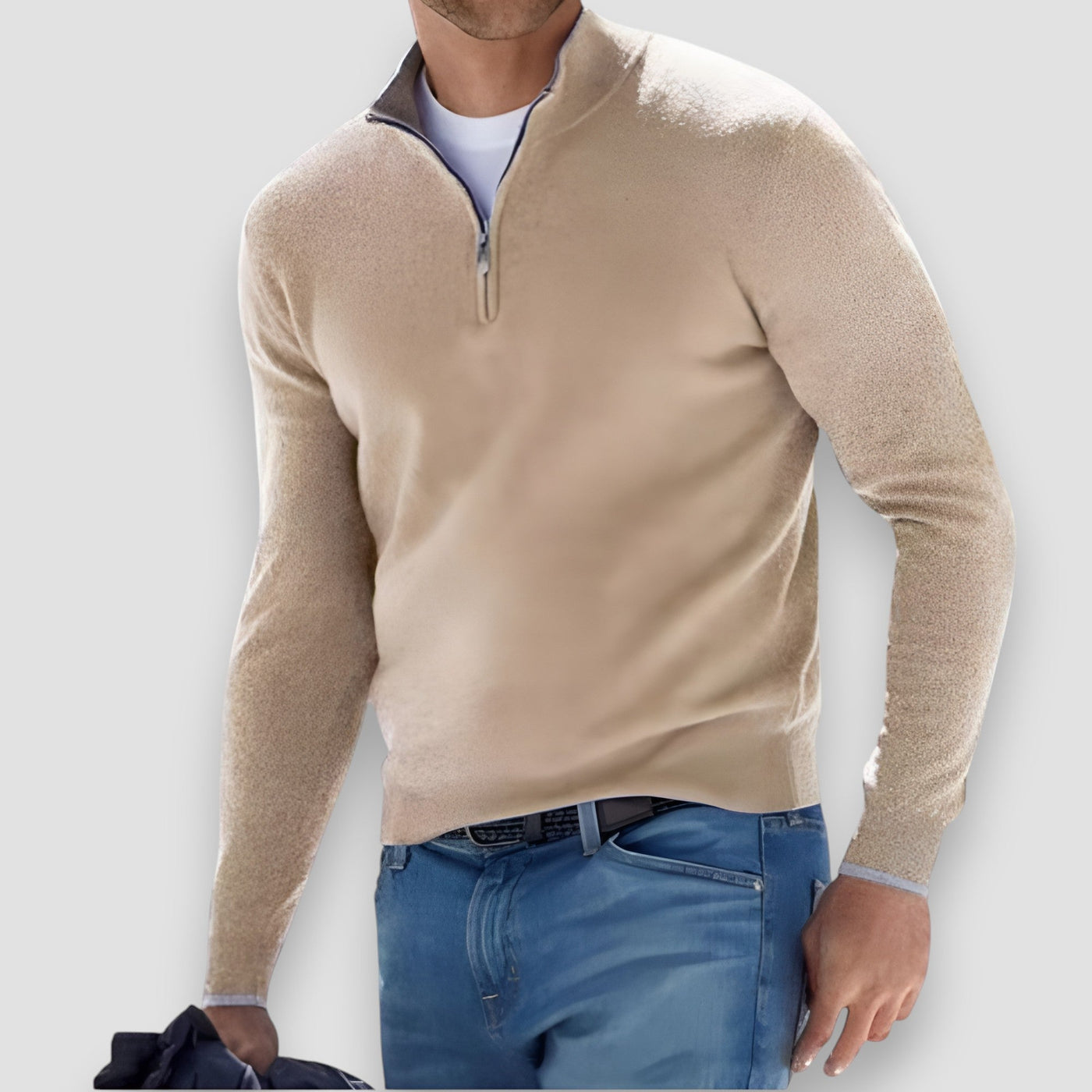 Ernie | Elegant Zip-Up Sweater