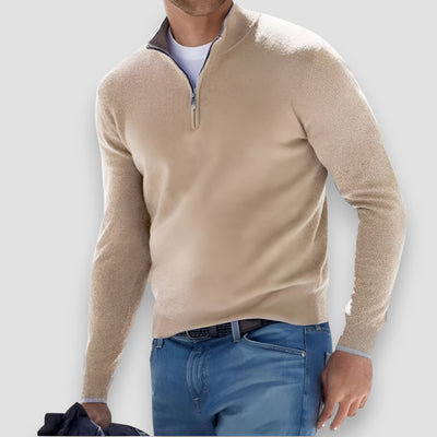 Ernie | Elegant Zip-Up Sweater