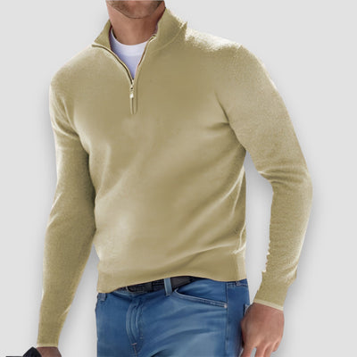 Ernie | Elegant Zip-Up Sweater