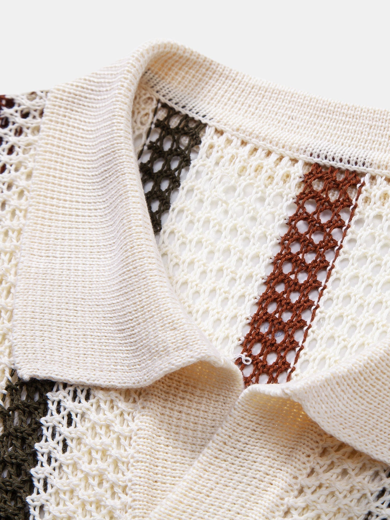 Edgar | CROCHET POLO & STRAIGHT LINEN PANTS