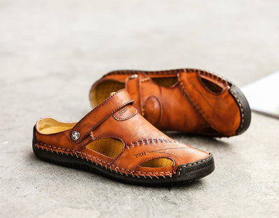 Ryan | Orthopedic Leather Sandals