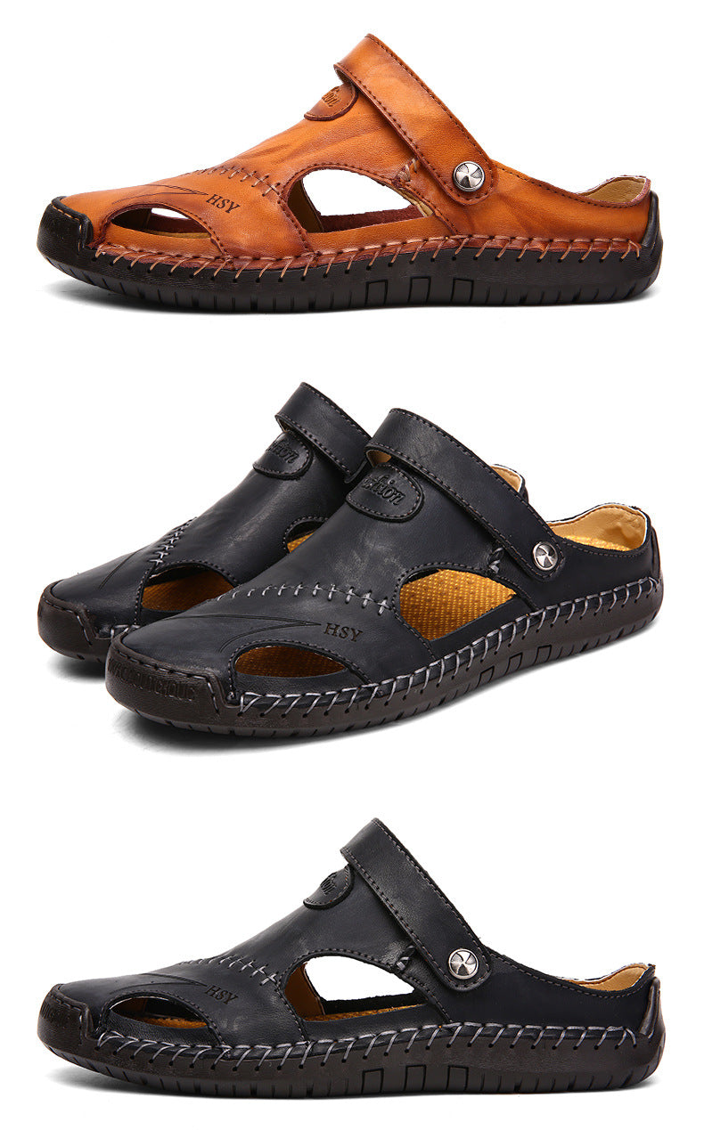 Ryan | Orthopedic Leather Sandals