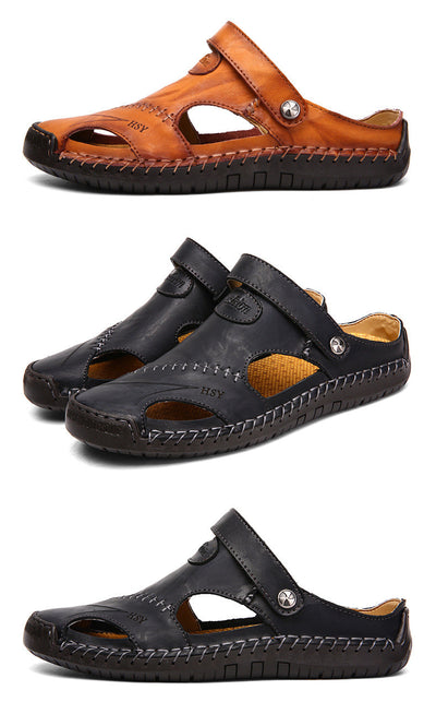 Ryan | Orthopedic Leather Sandals