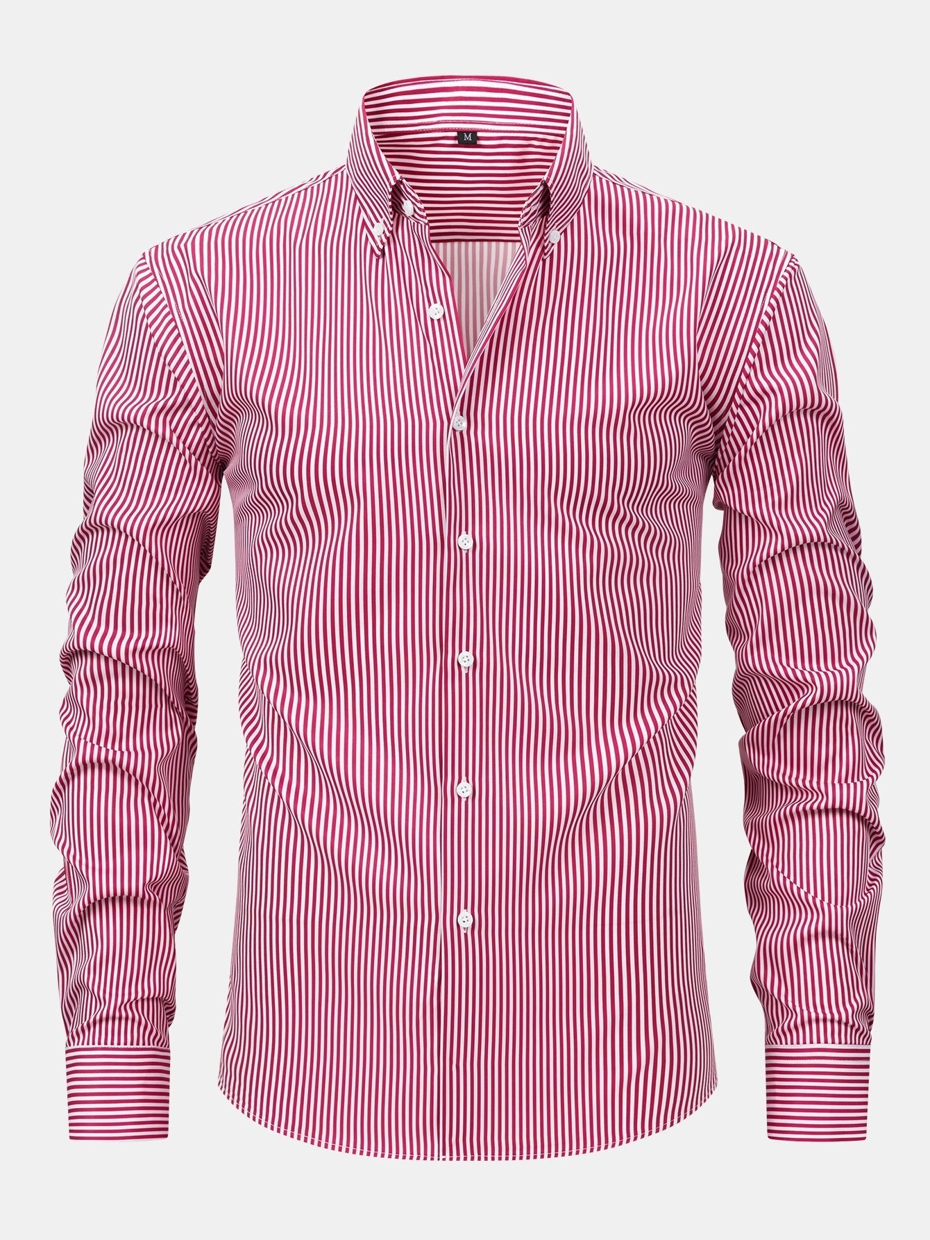 Nick | STRIPED LONG SLEEVE BUTTON-DOWN SHIRT