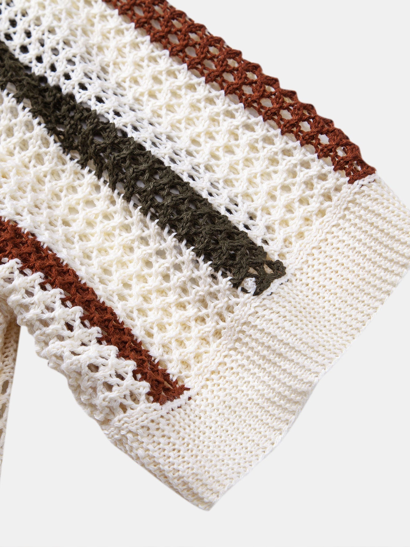 Edgar | CROCHET POLO & STRAIGHT LINEN PANTS