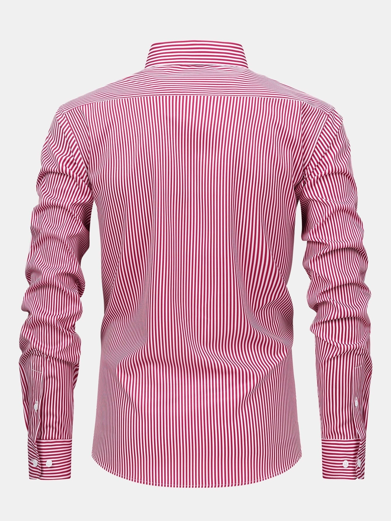 Nick | STRIPED LONG SLEEVE BUTTON-DOWN SHIRT