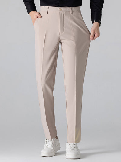 Norman | STRIPED LONG SLEEVE BUTTON-DOWN SHIRT & SLIM FIT WIDE LEG PANTS