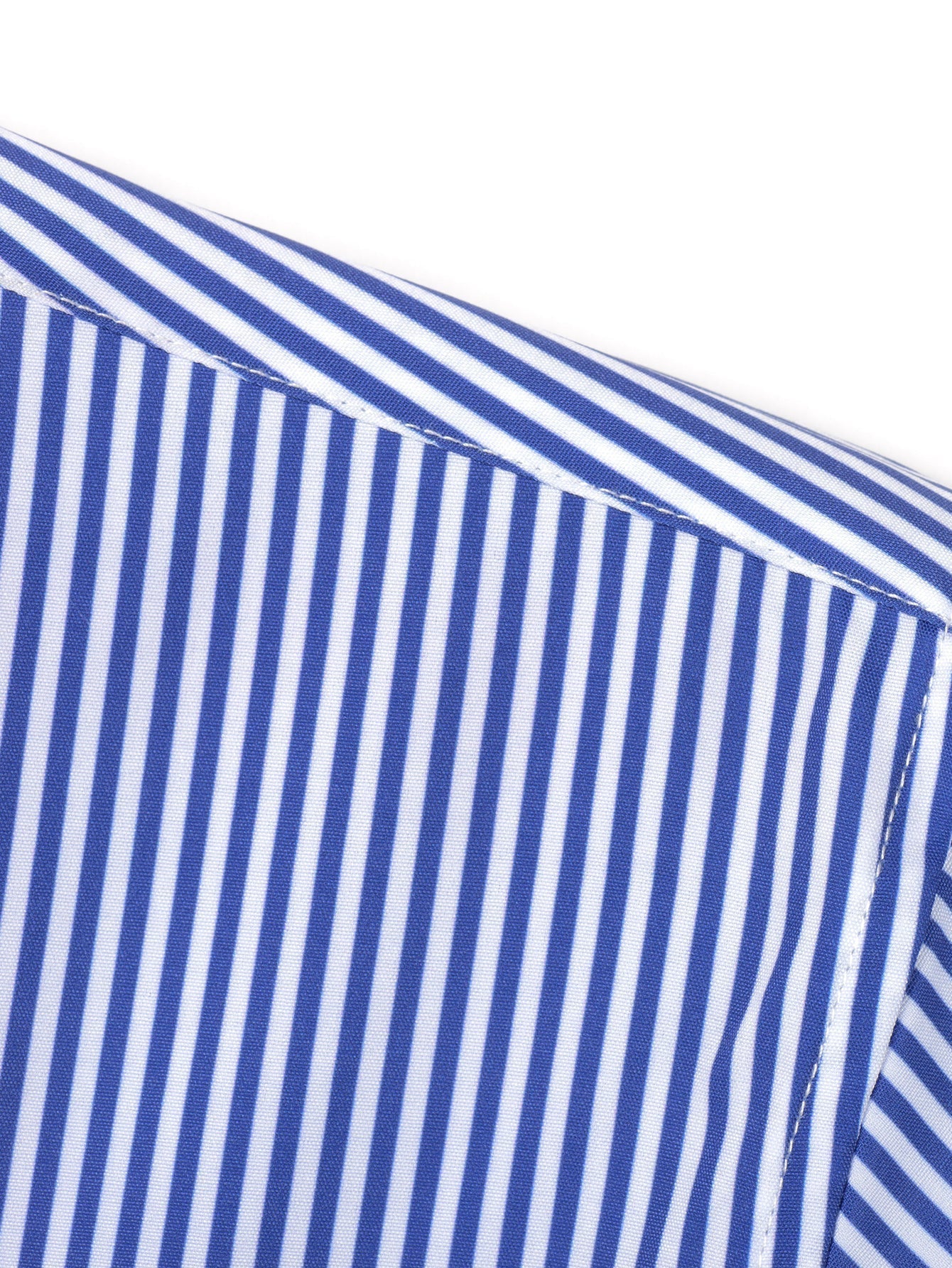 Omar | STRIPED LONG-SLEEVE BUTTON-DOWN SHIRT & SLIM-FIT SKINNY-LEG PANTS