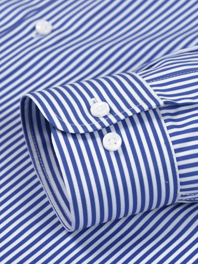 Nick | STRIPED LONG SLEEVE BUTTON-DOWN SHIRT