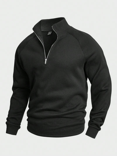 Mike | Casual Half-Zip Sweatshirt