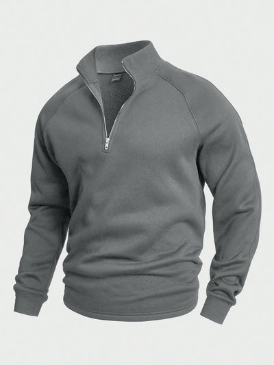 Mike | Casual Half-Zip Sweatshirt