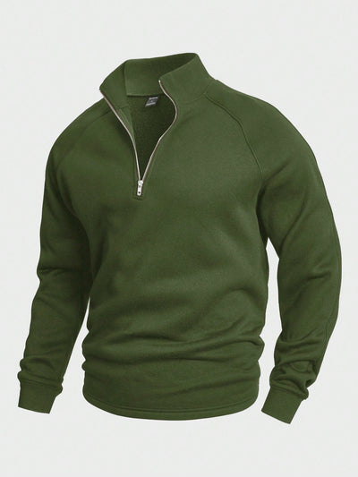 Mike | Casual Half-Zip Sweatshirt