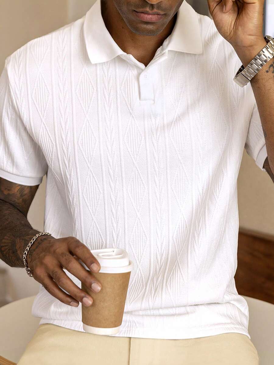 Rusty | CASUAL SUMMER POLO SHIRT WITH BUTTONS