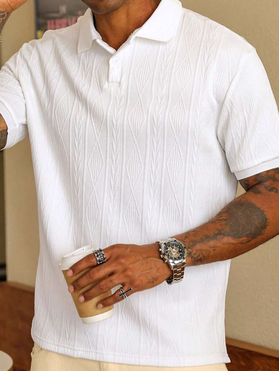 Rusty | CASUAL SUMMER POLO SHIRT WITH BUTTONS