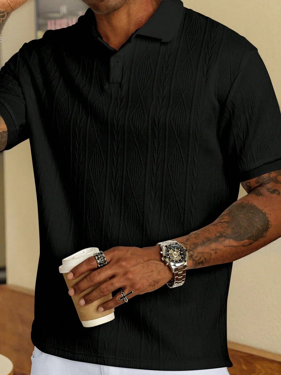 Rusty | CASUAL SUMMER POLO SHIRT WITH BUTTONS