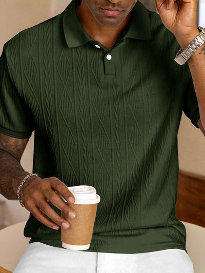 Rusty | CASUAL SUMMER POLO SHIRT WITH BUTTONS