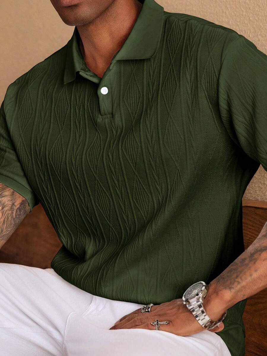 Rusty | CASUAL SUMMER POLO SHIRT WITH BUTTONS