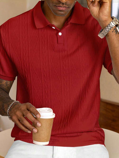 Rusty | CASUAL SUMMER POLO SHIRT WITH BUTTONS