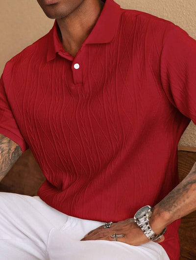 Rusty | CASUAL SUMMER POLO SHIRT WITH BUTTONS