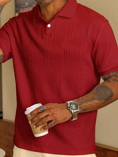 Rusty | CASUAL SUMMER POLO SHIRT WITH BUTTONS