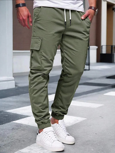 Federico | LIGHTWEIGHT CARGO JOGGERS WITH POCKETS