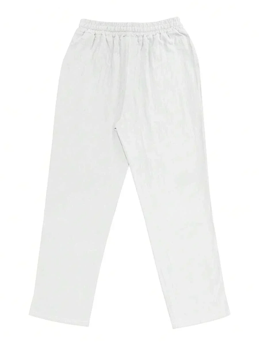Warren | LIGHTWEIGHT LINEN PANTS WITH DRAWSTRING
