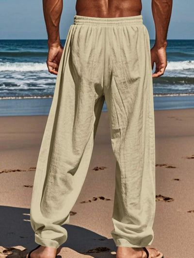 Warren | LIGHTWEIGHT LINEN PANTS WITH DRAWSTRING