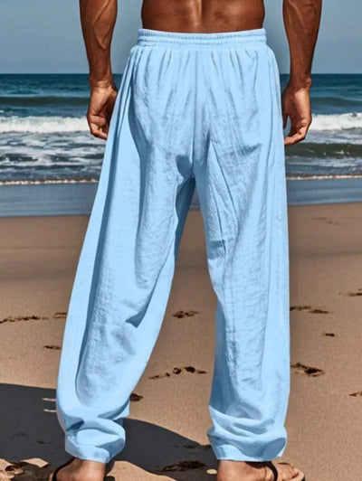 Warren | LIGHTWEIGHT LINEN PANTS WITH DRAWSTRING