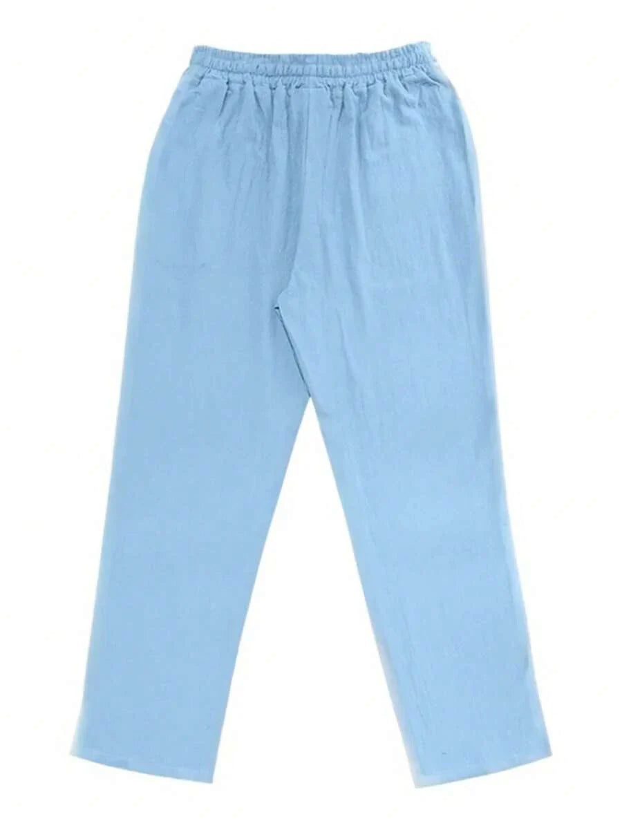 Warren | LIGHTWEIGHT LINEN PANTS WITH DRAWSTRING