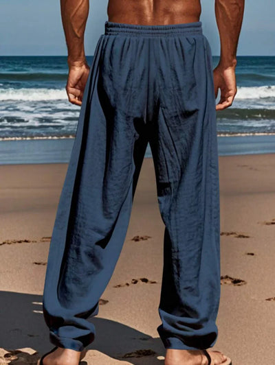Warren | LIGHTWEIGHT LINEN PANTS WITH DRAWSTRING
