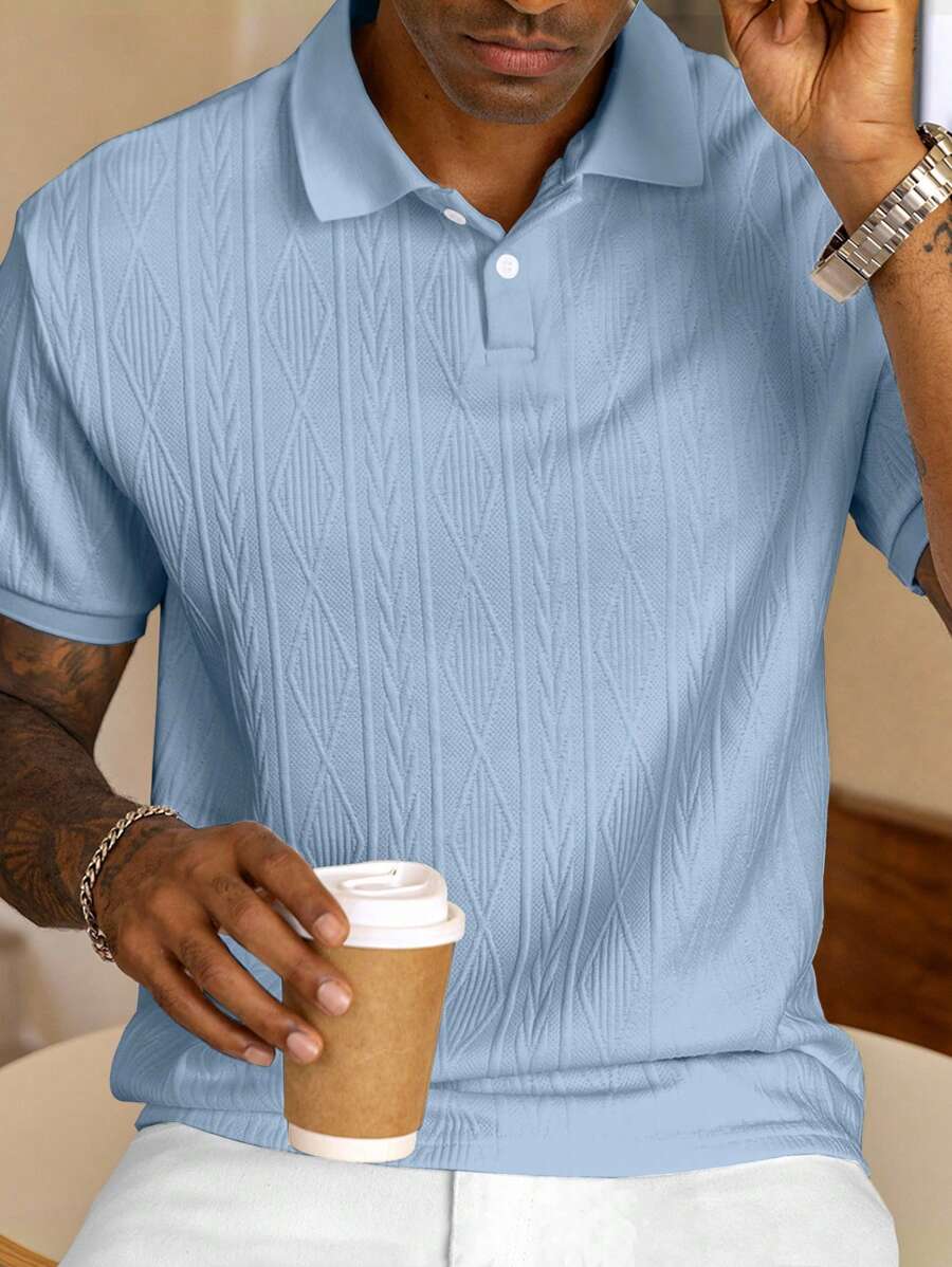 Rusty | CASUAL SUMMER POLO SHIRT WITH BUTTONS