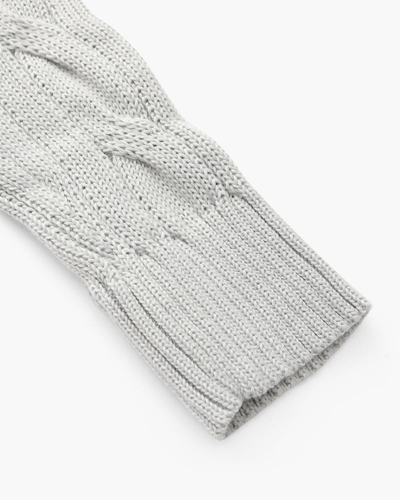 Neil | Luxury Zip-Up Mock Neck Sweater