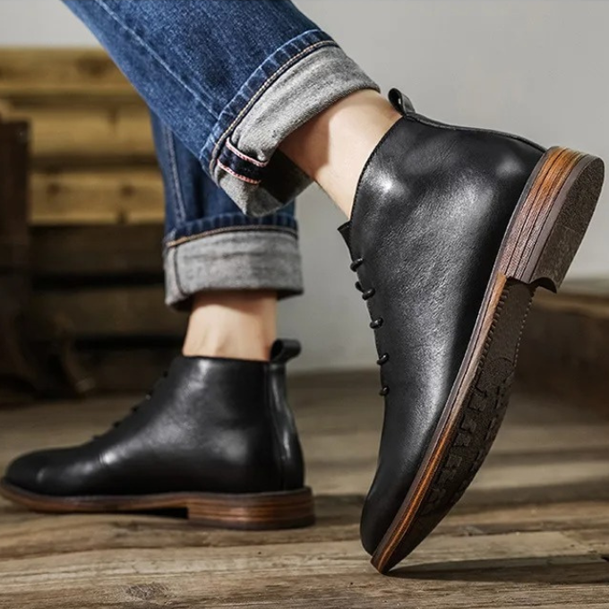 Nathan | LEATHER BOOTS