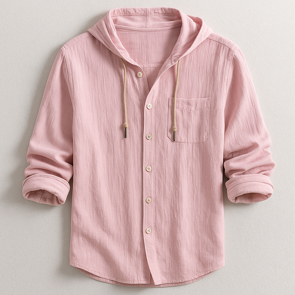 Hank | LUXURY HOODED SHIRT