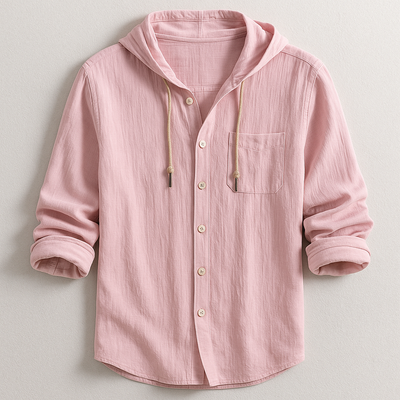 Hank | LUXURY HOODED SHIRT