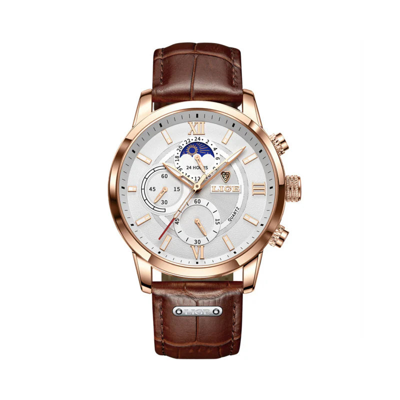 Terence | Classic Watch – Refined Style & Waterproof Function