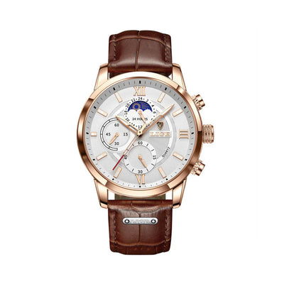 Terence | Classic Watch – Refined Style & Waterproof Function