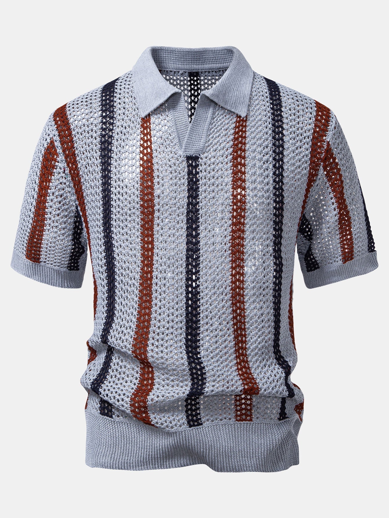 Edgar | CROCHET POLO & STRAIGHT LINEN PANTS
