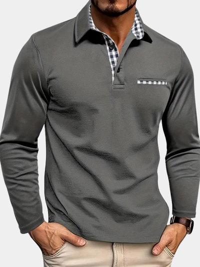 Bing | Long-sleeved polo shirt