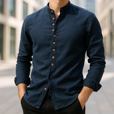 Stanley | LINEN AND COTTON SHIRT