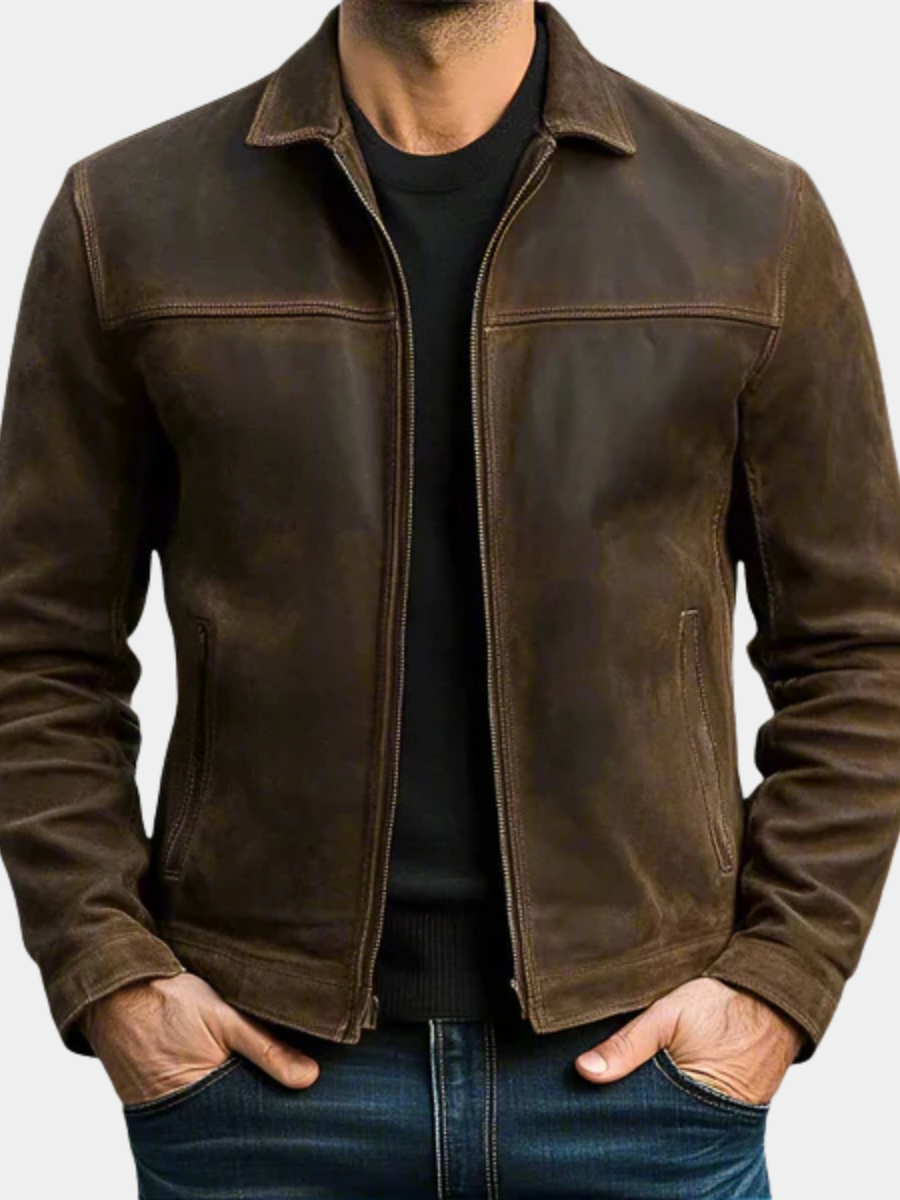 Remy | ZIP-UP LEATHER JACKET