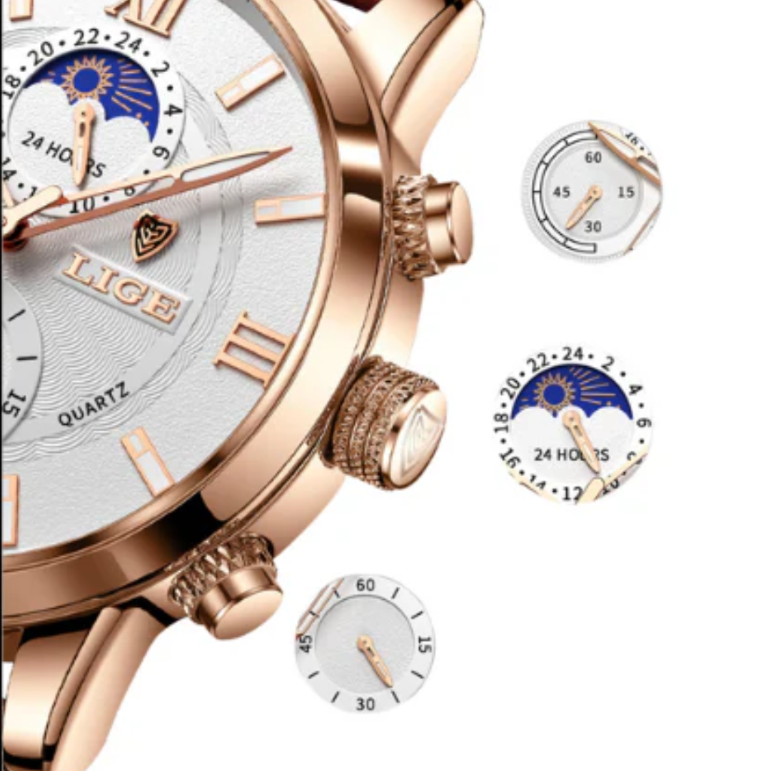 Terence | Classic Watch – Refined Style & Waterproof Function