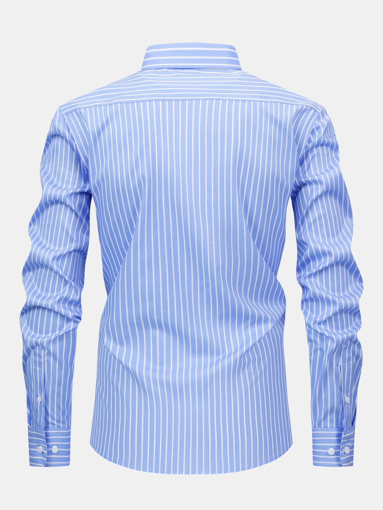 Nicholas | STRIPED LONG SLEEVE BUTTON-DOWN SHIRT