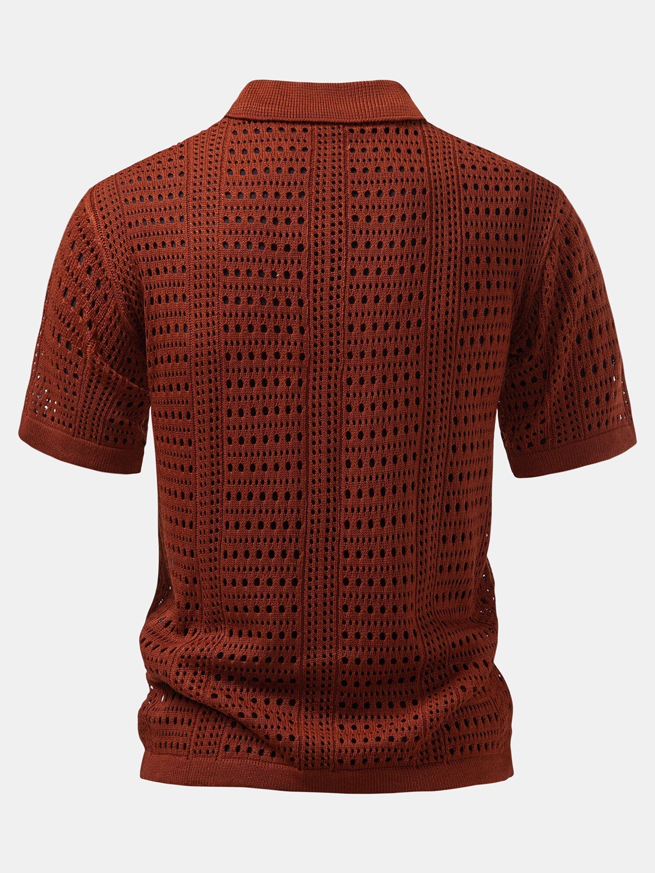Dario | POLO WITH V IN CROCHET & PANTALONI IN LINO WITH GAMBA DRITTA